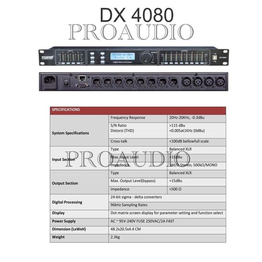 DLMS MANAGEMENT WISDOM DX 4080 DX4080 GARANSI RESMI 1 TAHUN WISDOM ORIGINAL