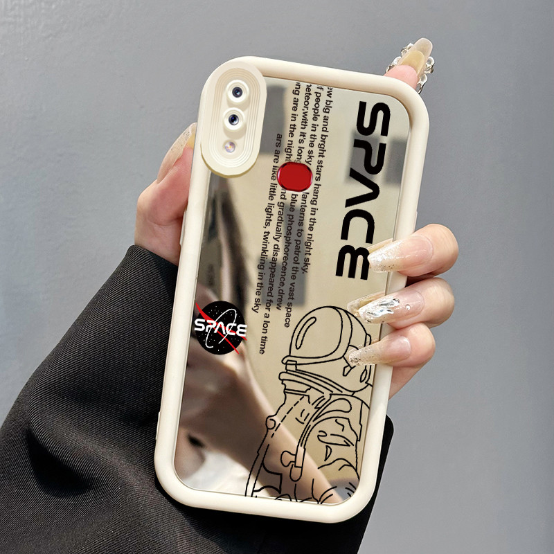 Casing Hp Samsung Galaxy A10s M01s A10 M30s M21 Case cermin Softcase pelindung Cesing silikon Kesing