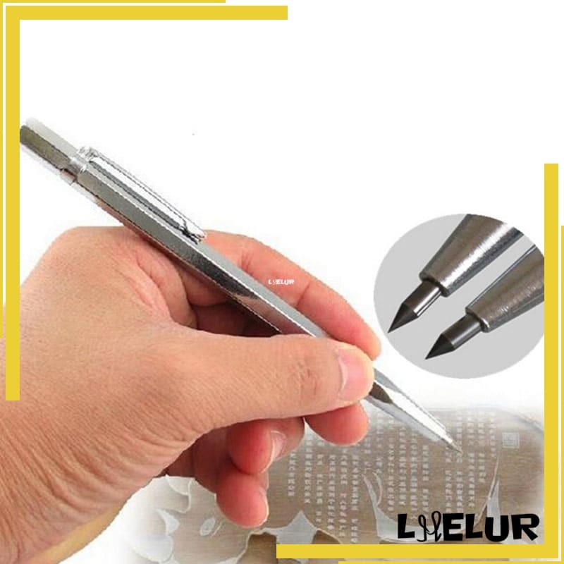 

KNIFEZER Pena Ukir Metal Scriber Tungsten Carbide Tip
