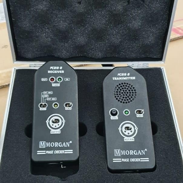 PHASE CHECKER SPEAKER PHASE INDICATOR RECEIVER TRANSMITTER SPL MORGAN