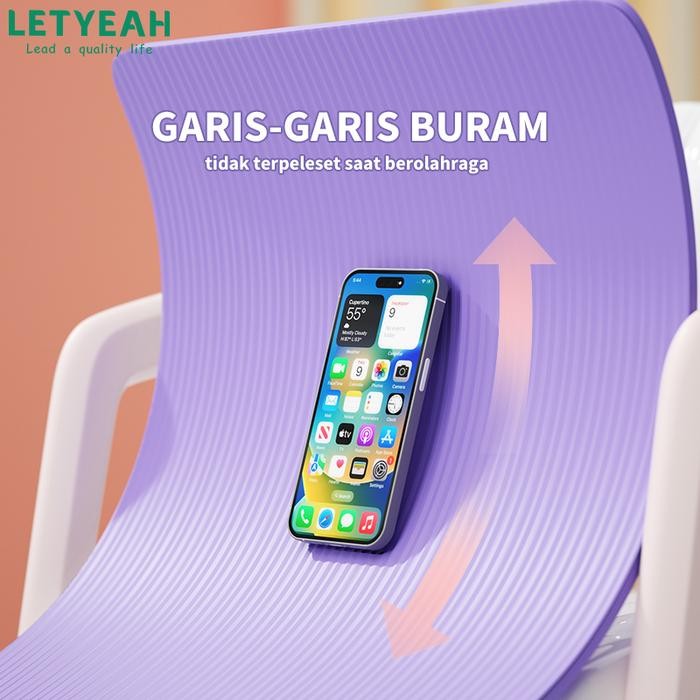 Letyeah Yoga Matras Olahraga Dan Tummy Trimer Fitnes Set Karpet Olahraga Workout Alat Olahraga