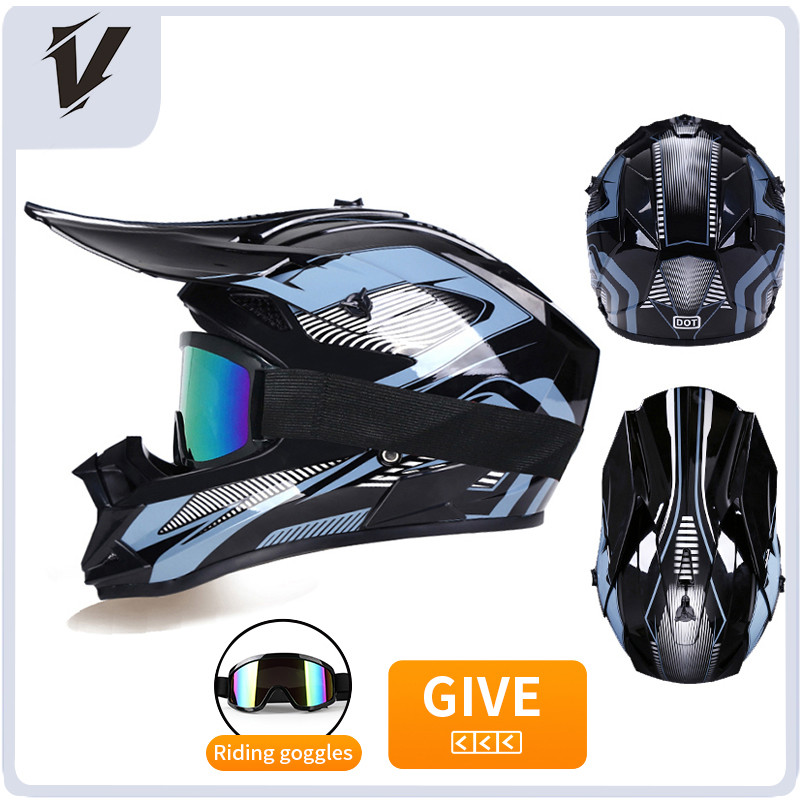 Motorbike Helmet Kids Helmet Free Windscreen Glasses Motocross Downhill Am Dh Cross Helmet Street