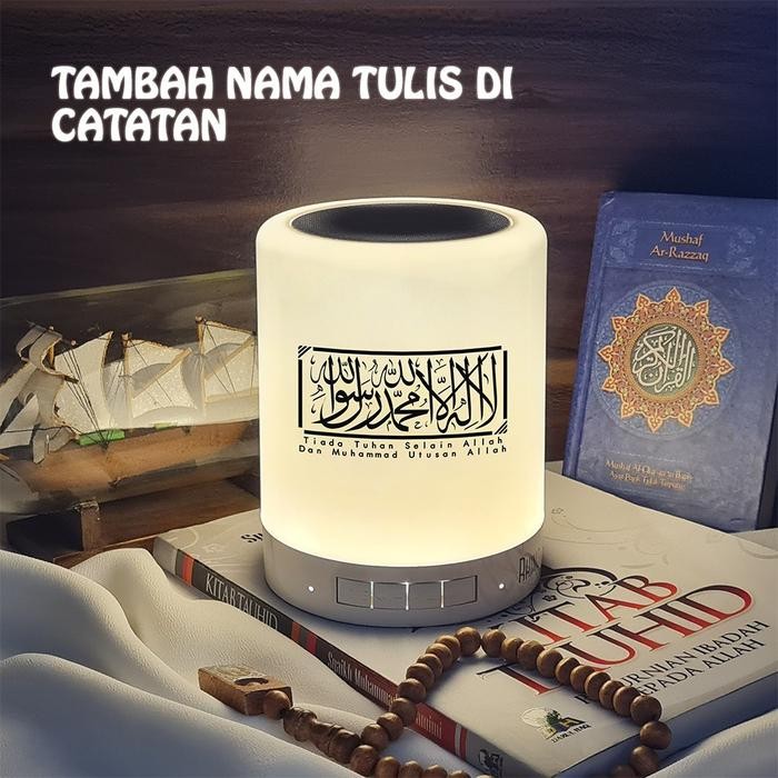 (Expert) SPEAKER ALQURAN LAMPU LED REMOTE SPEKER NGAJI