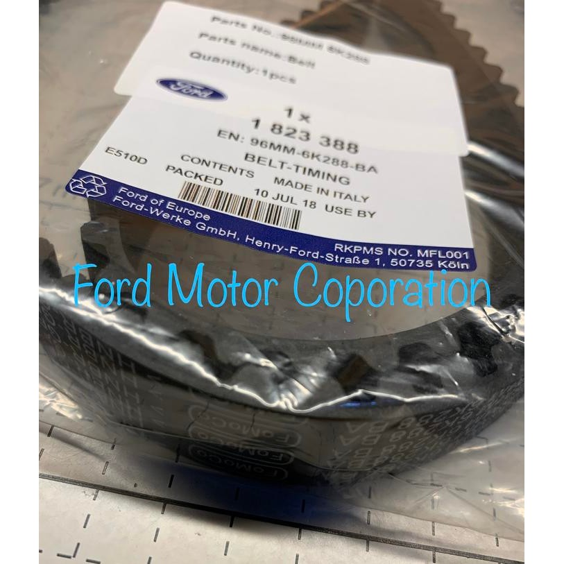 TIMING BELT/BELT TIMING FORD FIESTA IMPORT ..