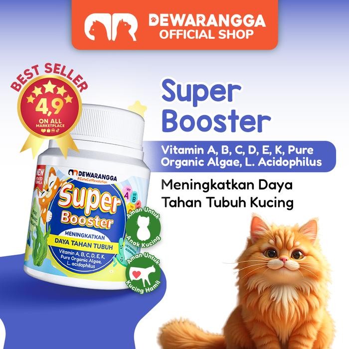 Vitamin Imun Kucing Super Booster Dewarangga - Vitamin Imunitas Kucing