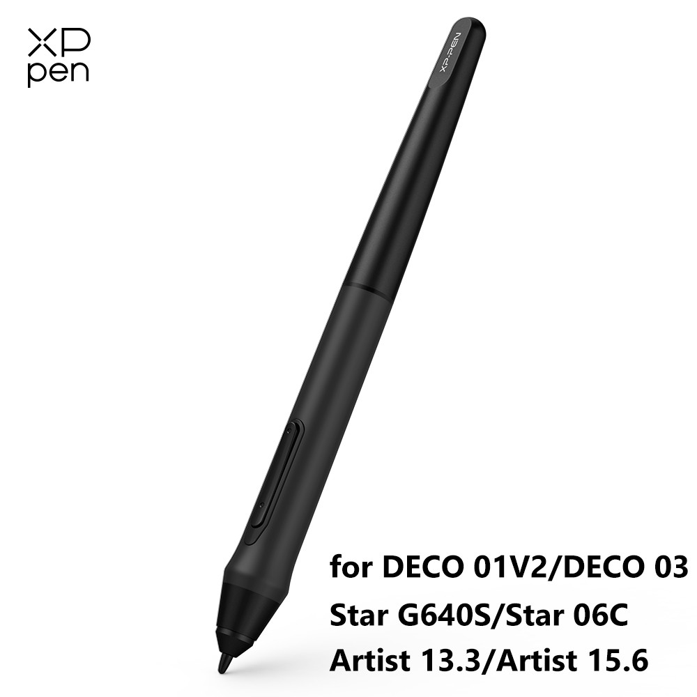 XP-Pen P05/P05S Battery-Free Passive Stylus with 8 Replace Nibs for Deco 01V2/Deco 03/Star