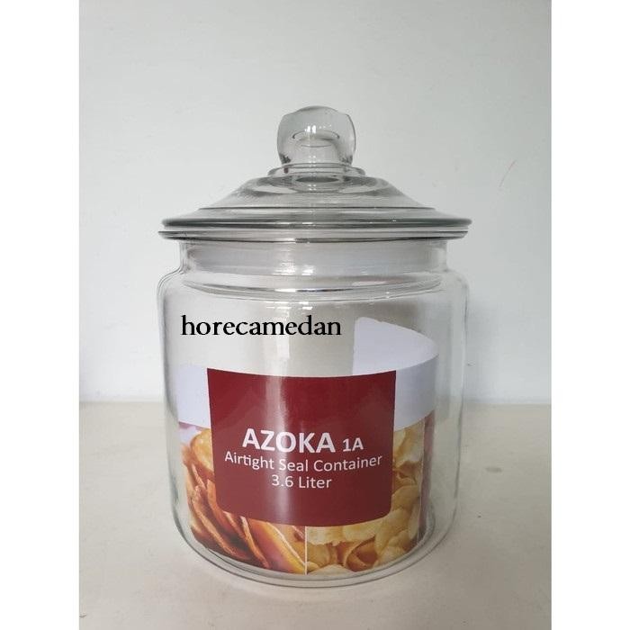 Stoples kaca kedap udara / Toples snack /Toples Kue /Toples Kopi