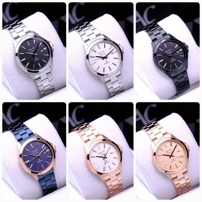 JAM TANGAN ALEXANDRE CHRISTIE AC 1026 / AC1026 WANITA STAINLESS