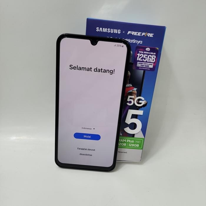 Samsung galaxy M15 5G 6/128GB fullset mulus second