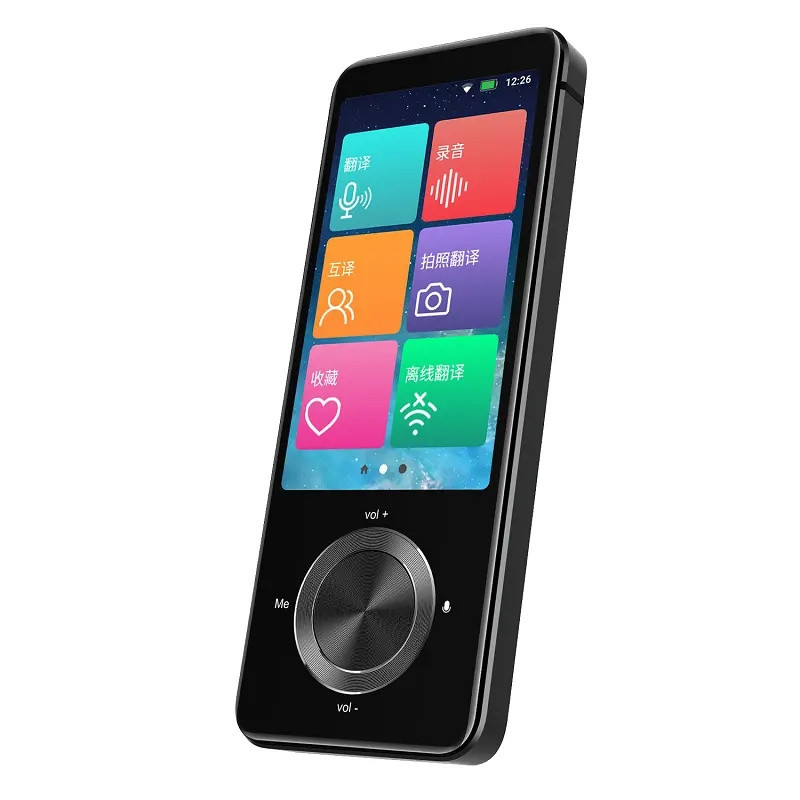 M9 Translator Device 137 Languages Intelligent Translator Real-Time Voice Recording Text Translate