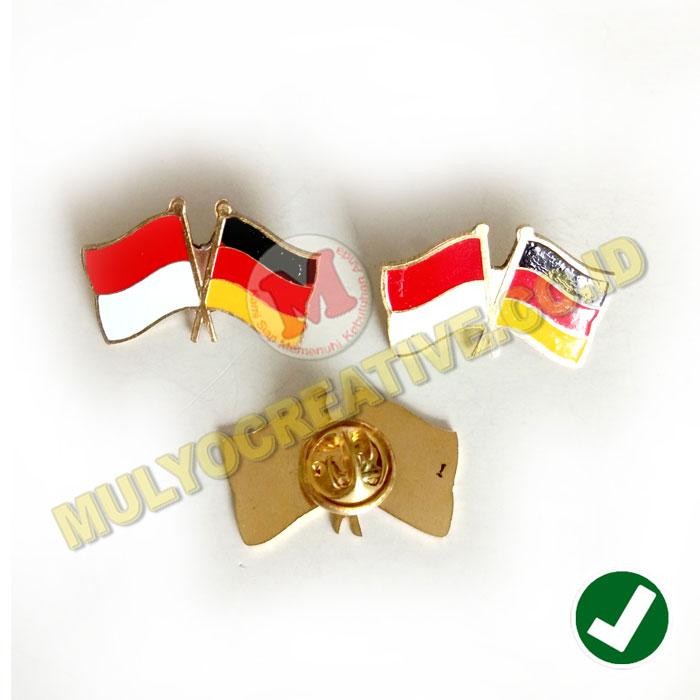 

Lencana Pin Bendera Persahabatan Negara Indonesia Dan Jerman Murah PREMIUM