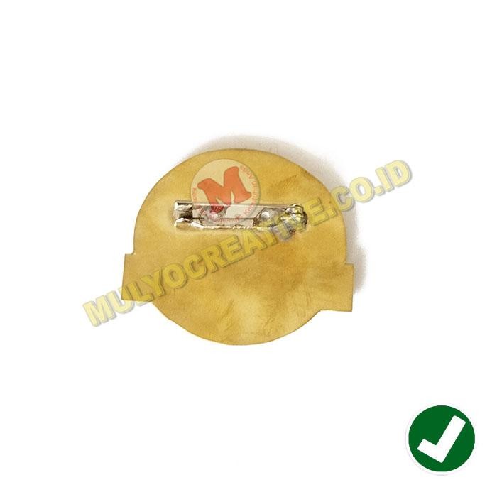 

Pin Name Tag Tanda Pengenal Karyawan Custom Name Tag Bocorocco PREMIUM