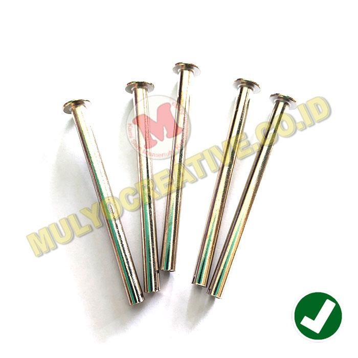 

Paku Baut Jilid Buku Ukuran 6.5 Cm Mur Baut Sabuk Paku Baut Murah PREMIUM