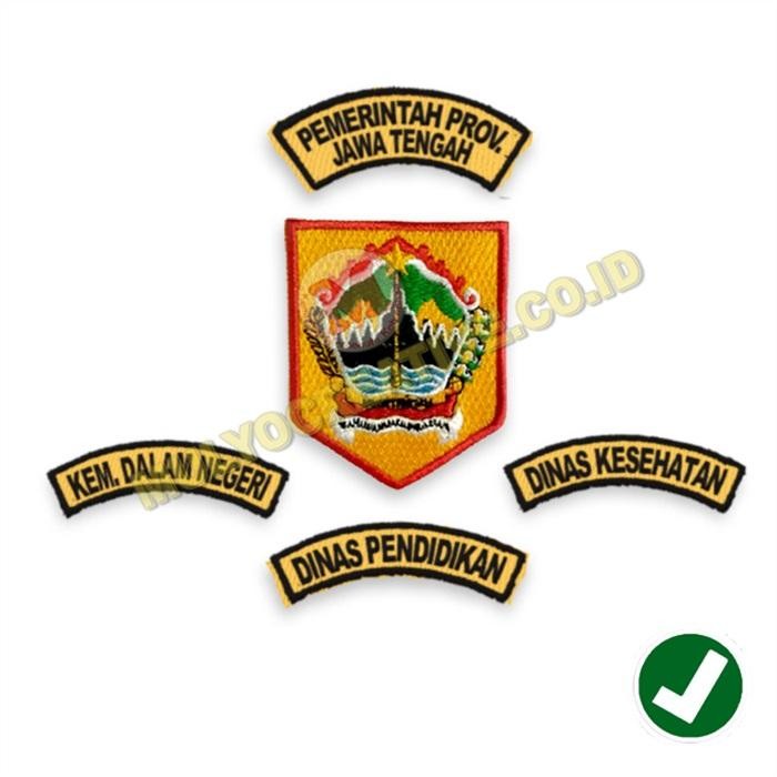 

Bed Bordir Logo Dinas Murah - Bordir Pemprov Jawa Tengah Lengkap PREMIUM