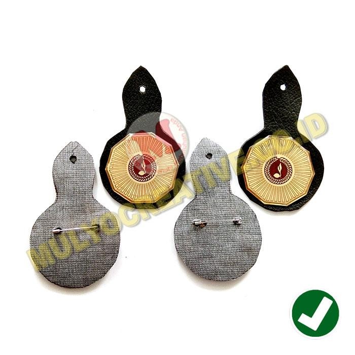 

Lencana Jabatan Andalan Ranting Warna Coklat - Tanda Jabatan Pramuka PREMIUM