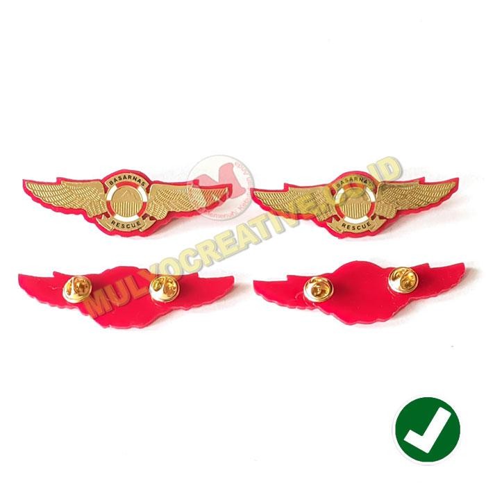 

Wing Murah Wing Logo Custom Wing Basarnas Wing Bahan Full Logam PREMIUM