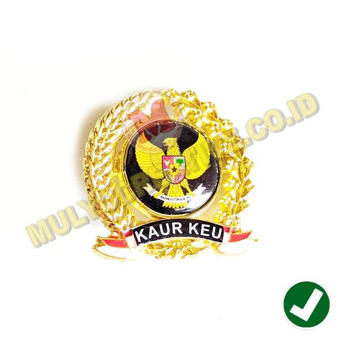 

Pin Bros Kaur Keuangan Model Padi Kapas Lencana Kaur Desa Warna Hitam PREMIUM