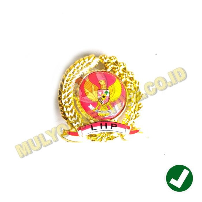 

Pin LHP Garuda Merah Pin Bros LHP Model Padi Kapas PREMIUM
