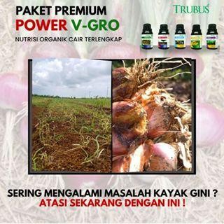 Power V-Grow 3 botol Pupuk Organik Cair Trubus