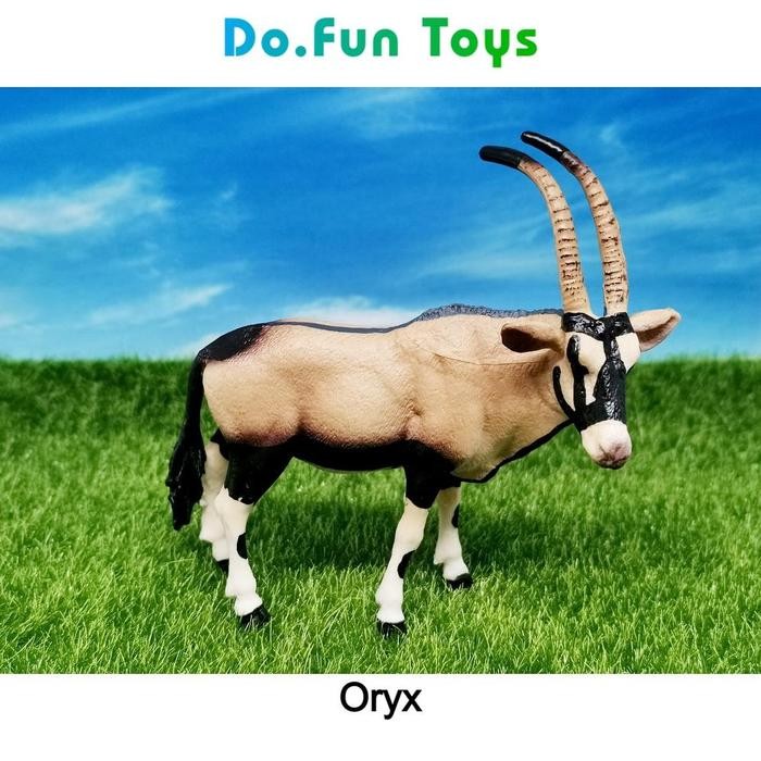 Media Animal Figurine ORYX / Mainan Miniatur Binatang Antelop Oryx Harga Special