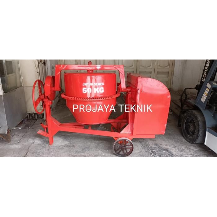 MOLEN BETON PENGADUK SEMEN BEKAS DISEWAKAN + DIESEL PENGGERAK