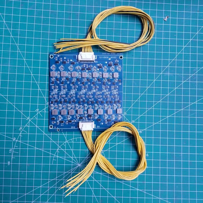 Aktif Balancer 8s 16s 2A penyeimbang Baterai Lithium Lipo Lifepo4