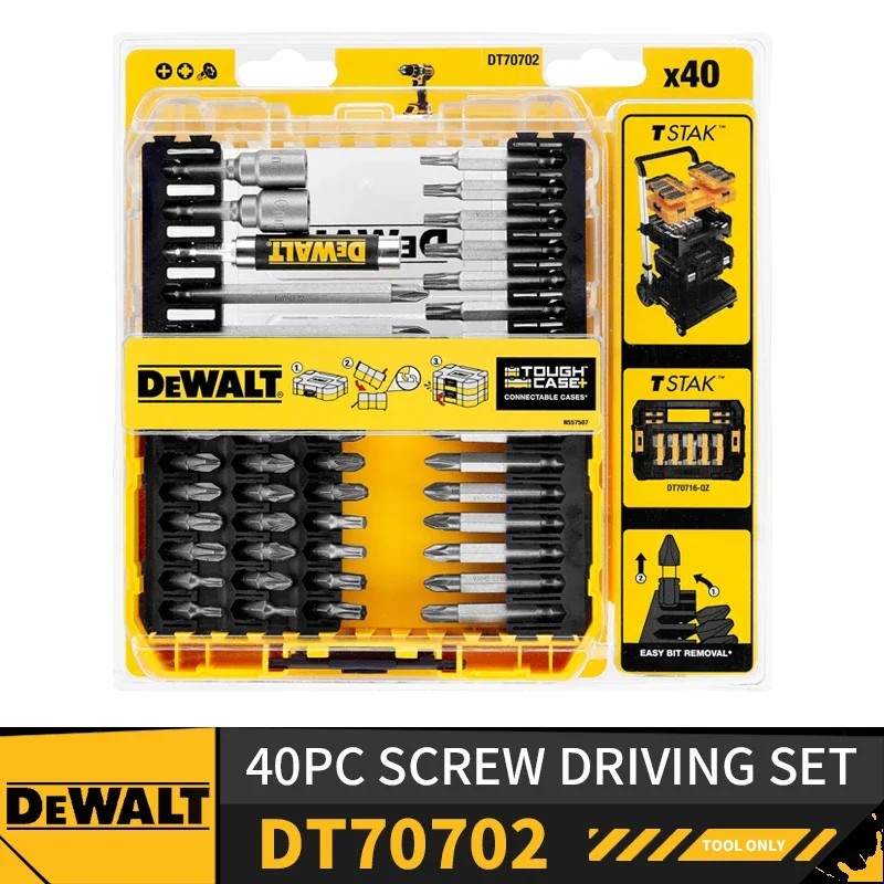 DEWALT DT70702 40PC Screw Driving Set Power Tool Accessories