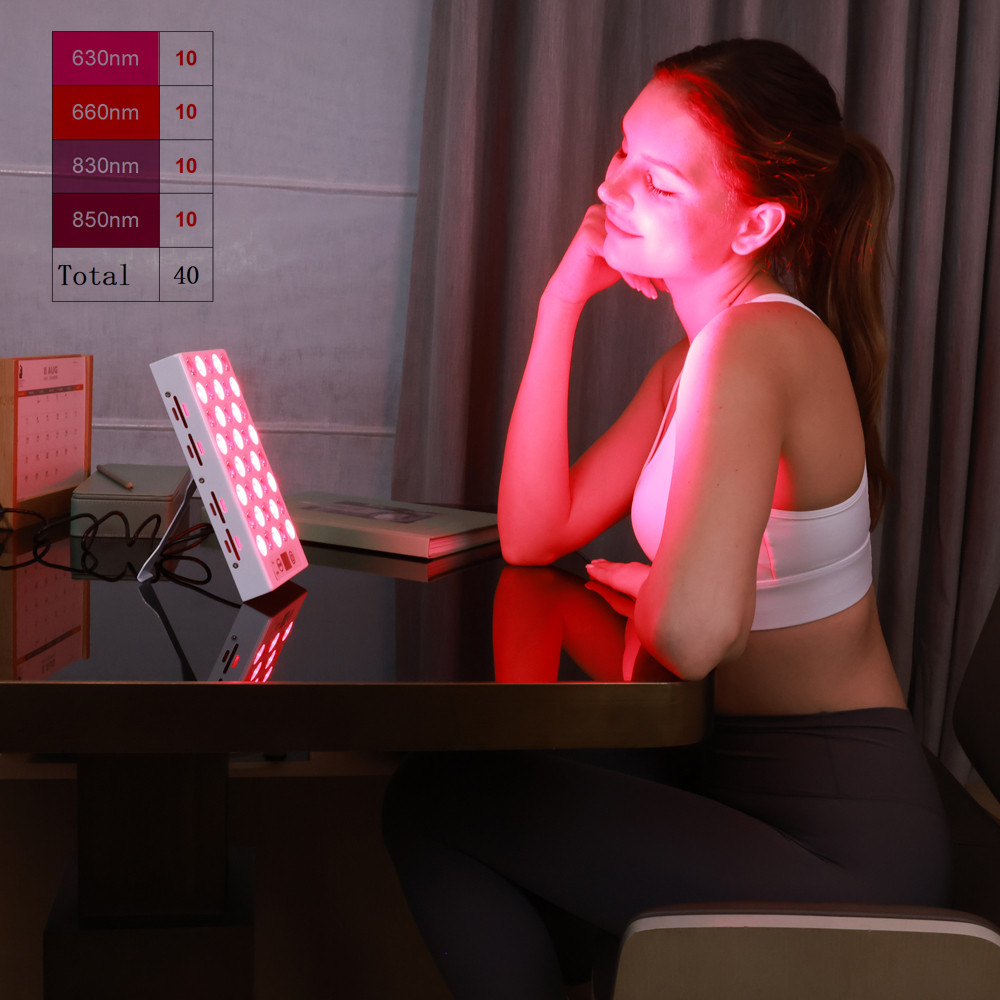 Dual 5W Chip 630nm 660nm 830nm 850nm LED near infrared Device 200W 660nm 850nm Portable Red Light Th