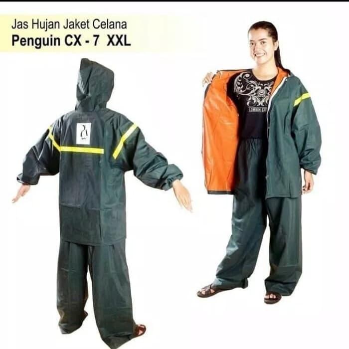 Jas hujan setelan penguin cx 7 L XL XXL