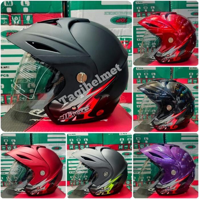 [Expert] Helm Tgp Jp5 Polos Helm Dewasa