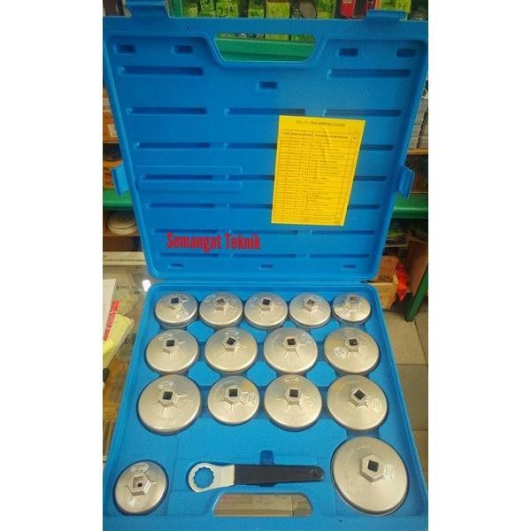 Kunci Oli Filter Wrench Mobil Set 15 Pcs Taiwan S