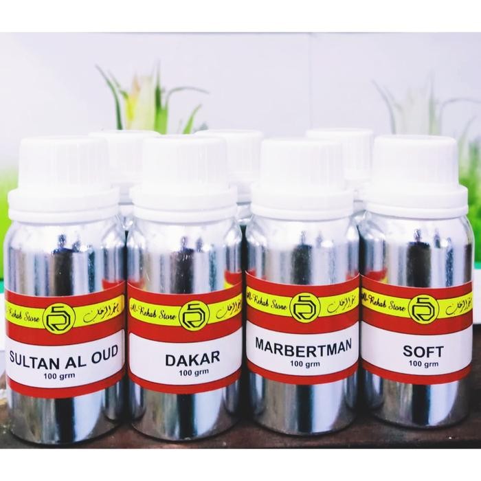 [Allthebest] BIBIT PARFUM SILVER AL REHAB SEGEL 100 GRAM ORIGINAL