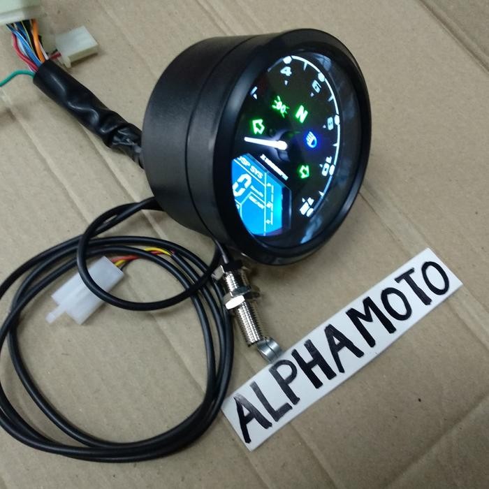speedometer digital newtek bulat kode 1024