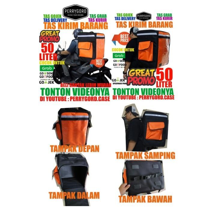 [Expert] TAS KURIR GOJEK Tas Delivery tas motor ransel untuk kirim barang