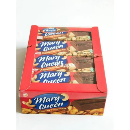 

chocho mary queen 10gr x 24pcs Mary Queen Coklat 24 Pcs Isi Box