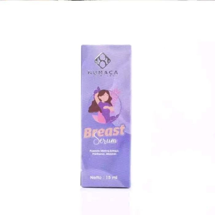 NUNACA Skincare Breast Serum Pueraria Mirifica Pengencang Kulit BPOM Original - Mencerahkan - Hitam,