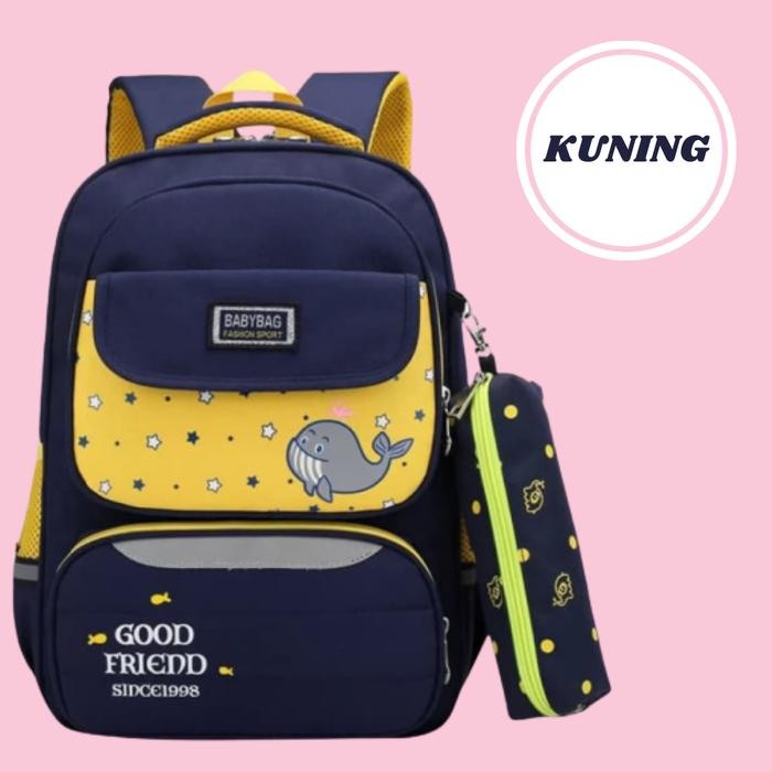 ORIGINAL.. TAS SEKOLAH ANAK PEREMPUAN LAKI LAKI SD TK PAUD GOOD FRIEND HSD