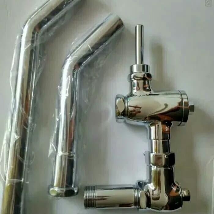 FLUSH VALVE FSD UNTUK CLOSET JONGKOK UNIVERSAL/ KRAN PUSH KLOSET