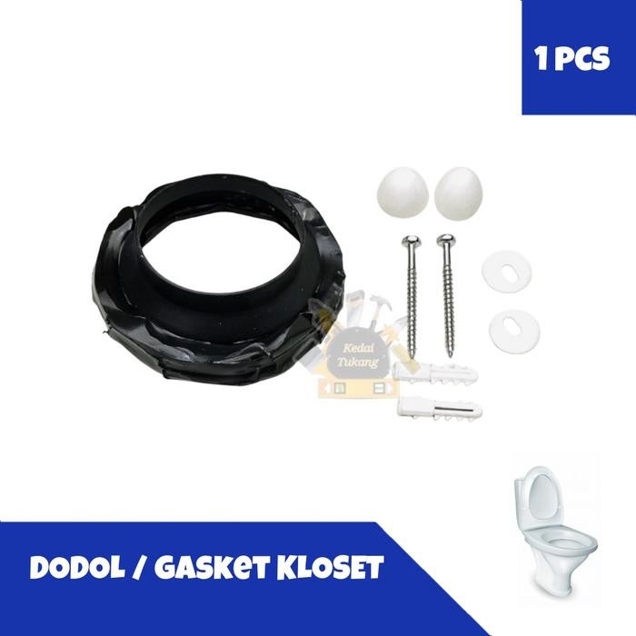 KEDAI TUKANG - DODOL KLOSET DUDUK CLOSET CLOSED WC SEAL TOILET BOWL GASKET INA