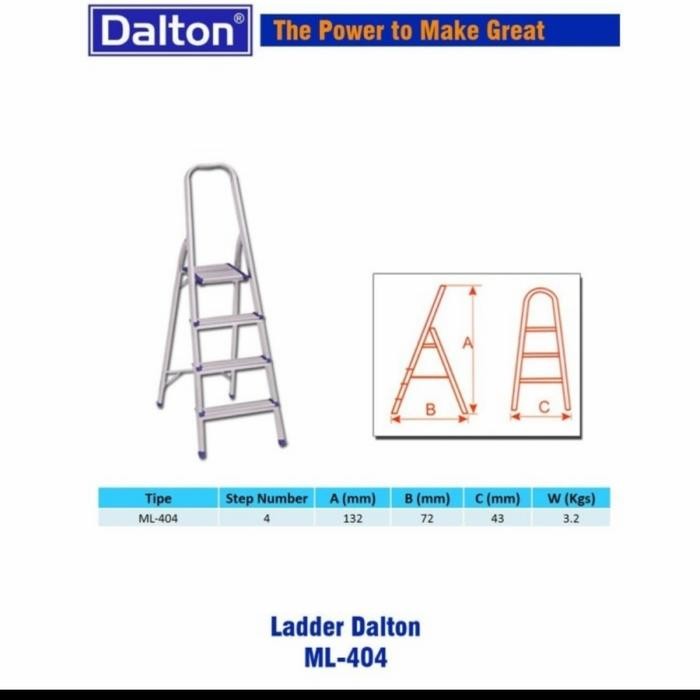 

Terlaris Tangga Lipat Alumunium Dalton Ml-404