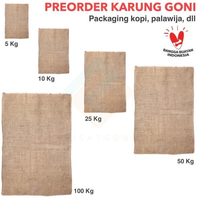 KARUNG GONI BARU - PACKAGING KARUNG GONI - KARUNG KOPI - KARUNG GONI