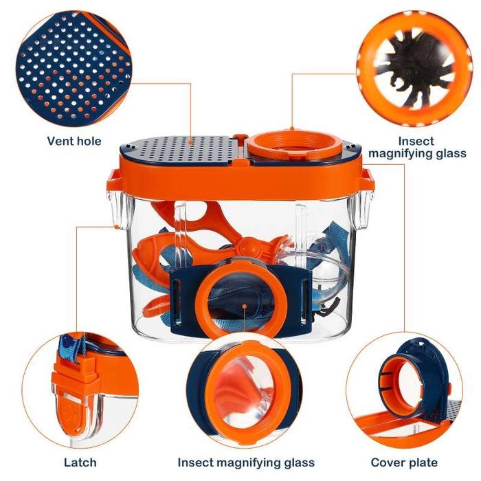 

Kotak Observasi Serangga 4.5X AG86 SP / Bug Insect Viewer / Kaca