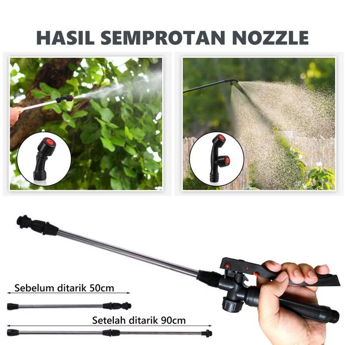 Paket alat semprotan sprayer elektrik pertanian set lengkap
