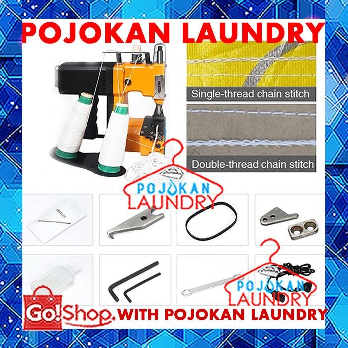 Mesin Portable Jahit Karung 2 Benang