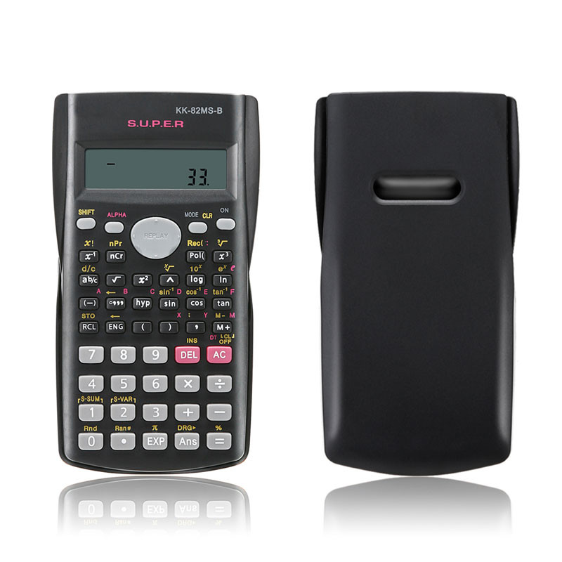 

Scientific Calculator with 240 Functions and 2-Line Screen Multi-purpose Portable Student Calculator