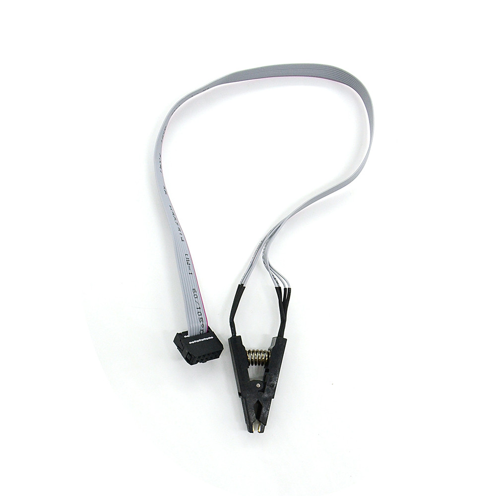 

SOIC8 SOP8 Test Clip For EEPROM 93CXX/25CXX/24CXX in-circuit programming on USB Programmer TL866CS