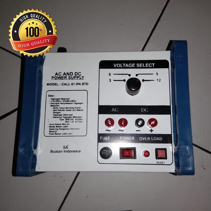 catu daya 5A/ power supply 5 amper