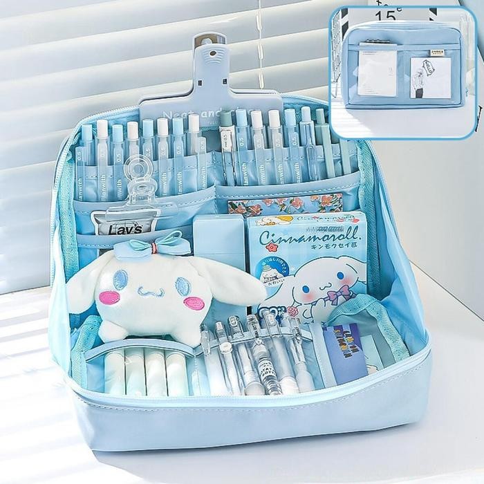 

CodTransparan Kapasitas Besar Tempat Pensil Alat Tulis Creative Kotak Pensil Tas Perlengkapan Dan