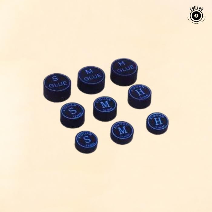 Xiguan Cue Tip 14Mm Soft & Medium / Kepala Stik Billiard Xiguan