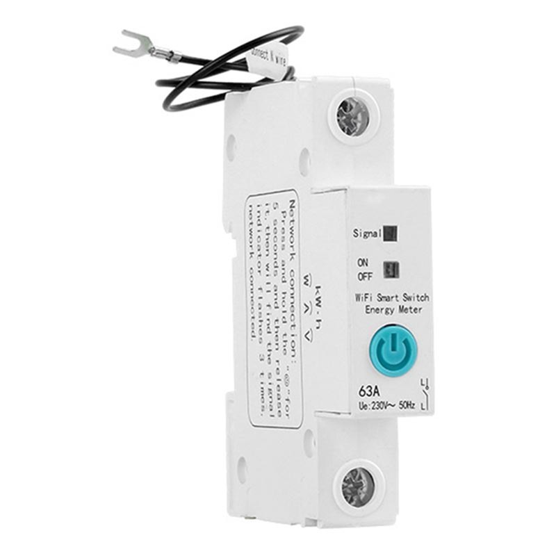 1P Ewelink Single Phase Din Rail WIFI Smart Energy Meter Powers